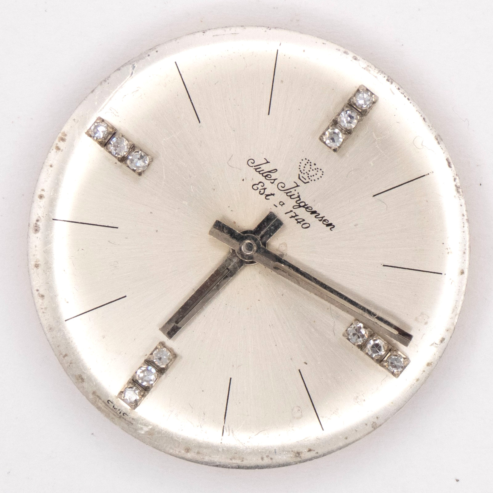 Vintage Jules Jurgensen / Peseux 7050 17-Jewel Wristwatch Movement, Runs