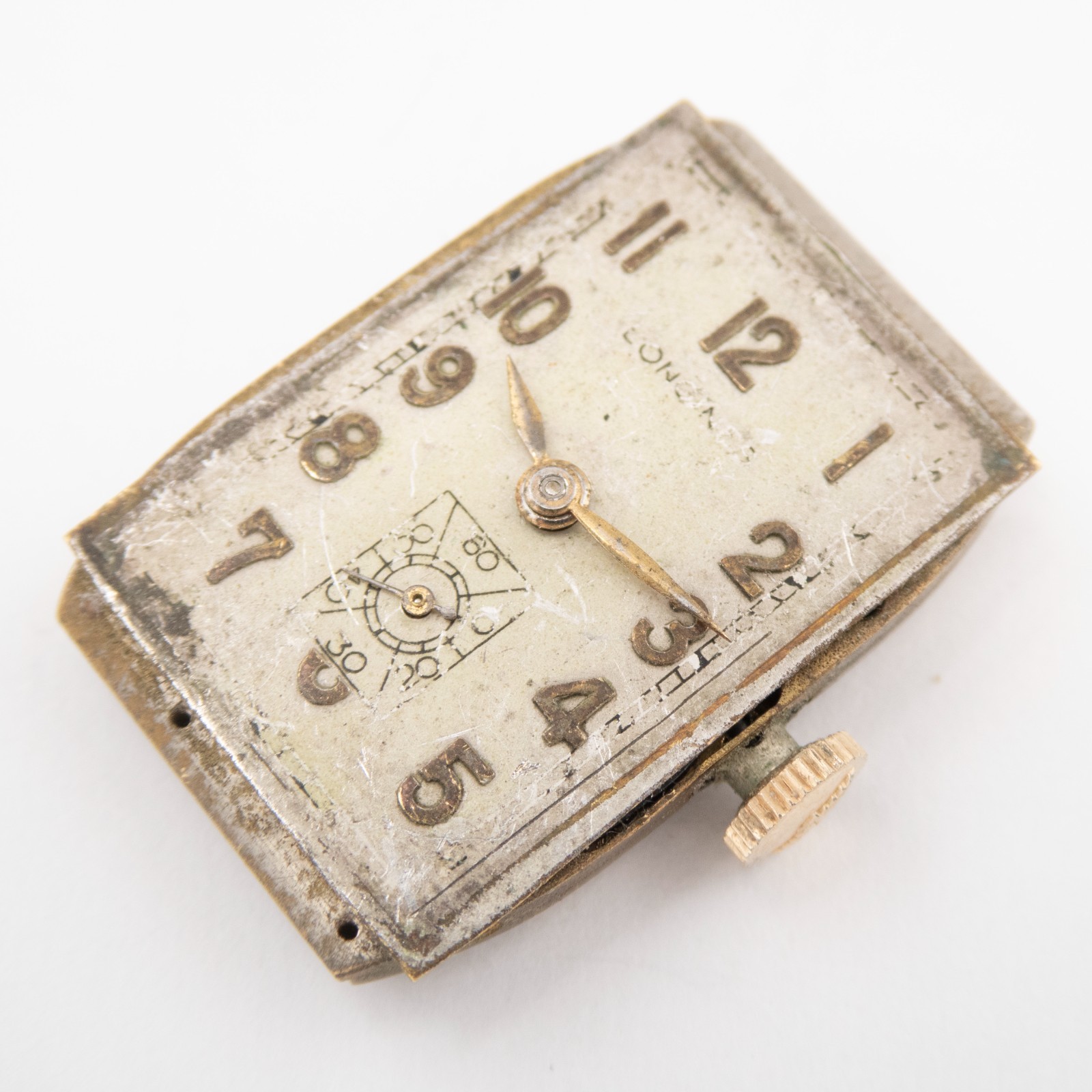 Vintage Longines Caliber 9L 17-Jewel Wristwatch Movement