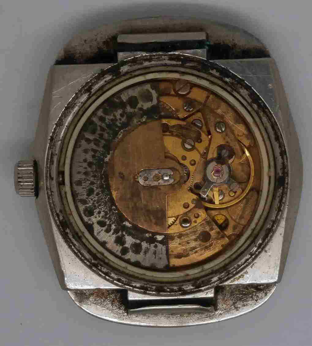VTG TISSOT SEASTAR Steel Watch. Ref: 44834. Cal: 2481. For Service