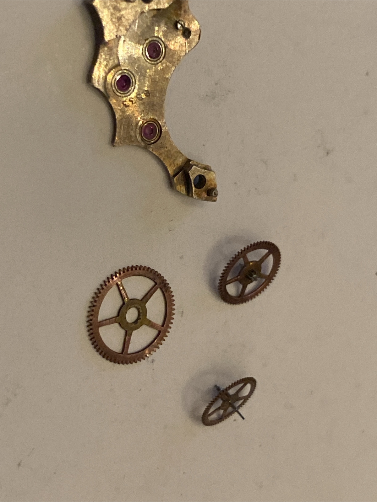 Rolex Bubbleback 600 620 630 635 645 Train Wheel Bridge Part
