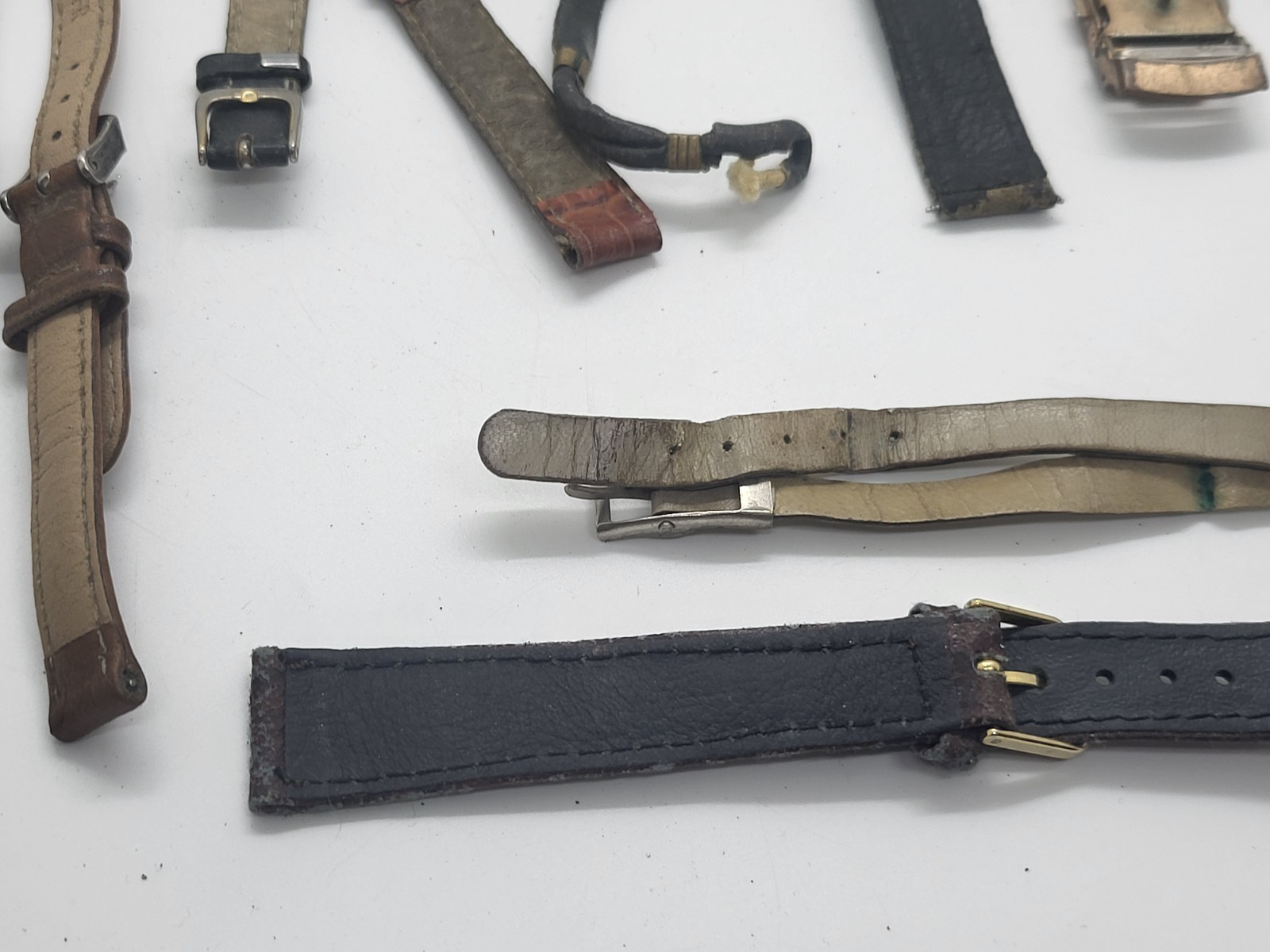 Vintage Old Watch Straps Various For Repair Or As Spare Parts USSR Era 2