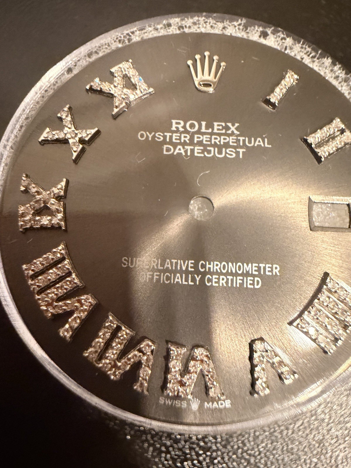 Rolex Datejust II 41mm Custom Roman Diamond Dial For Ref 116300 & 116334