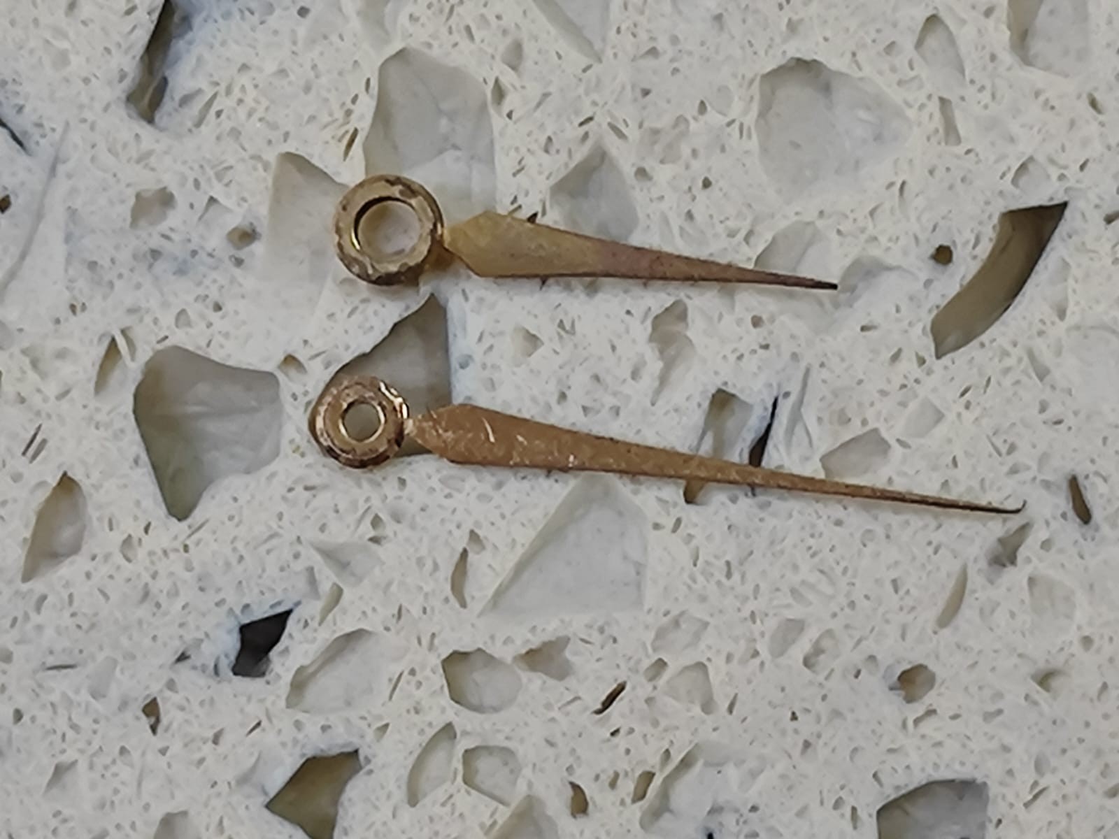 IWC Schaffhausen watch CAL C89 PART Set Hands Gold – IWC C 89 USED 2 hands