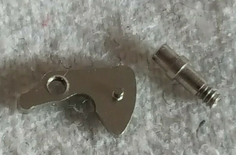 Bulova Caliber 10BC Part Number 25 + 48 (Setting Lever + Screw)