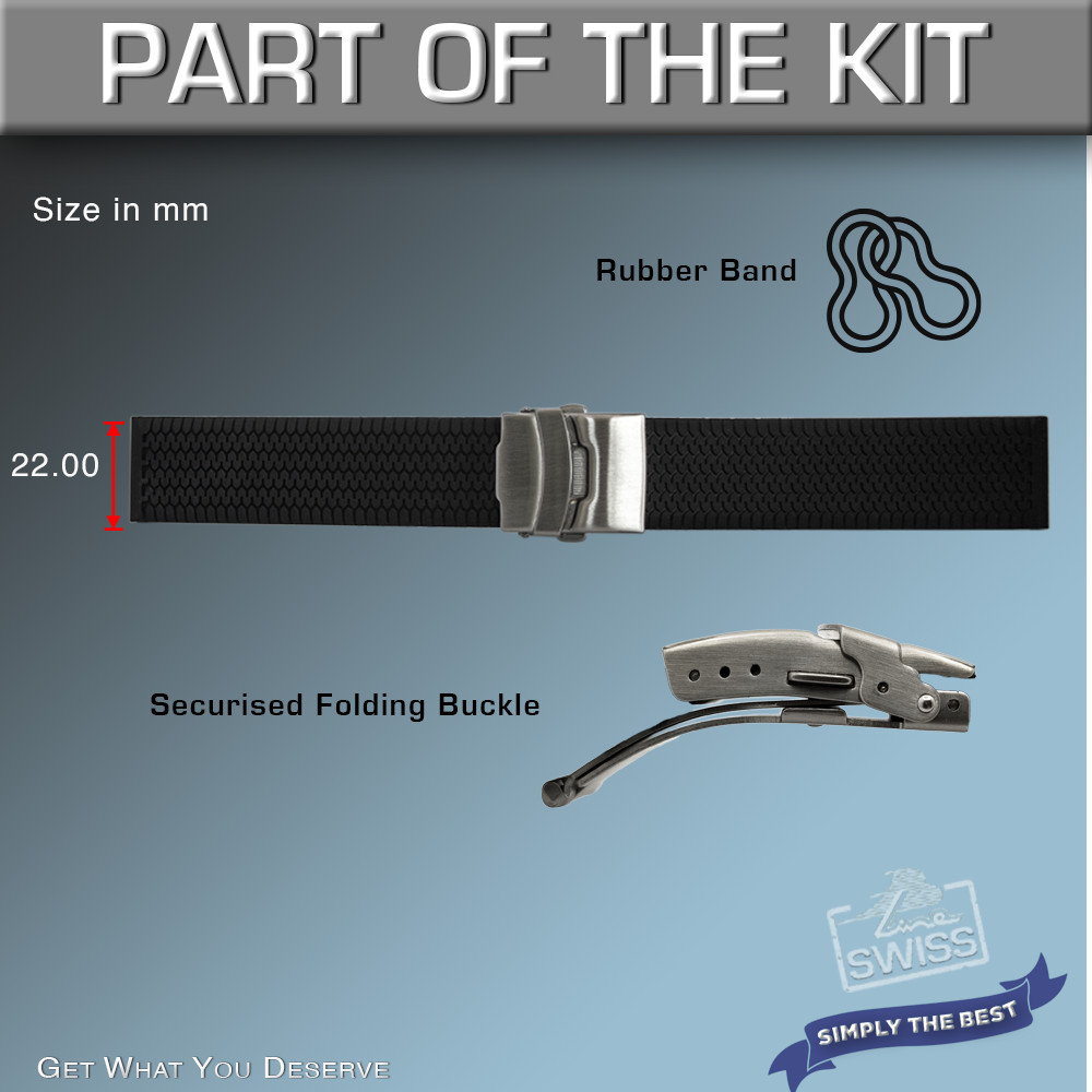 DO IT YOURSELF KIT DIVER GMT 200M CASE 45.6MM, DIAL, HANDS fit RONDA 515 QUARTZ