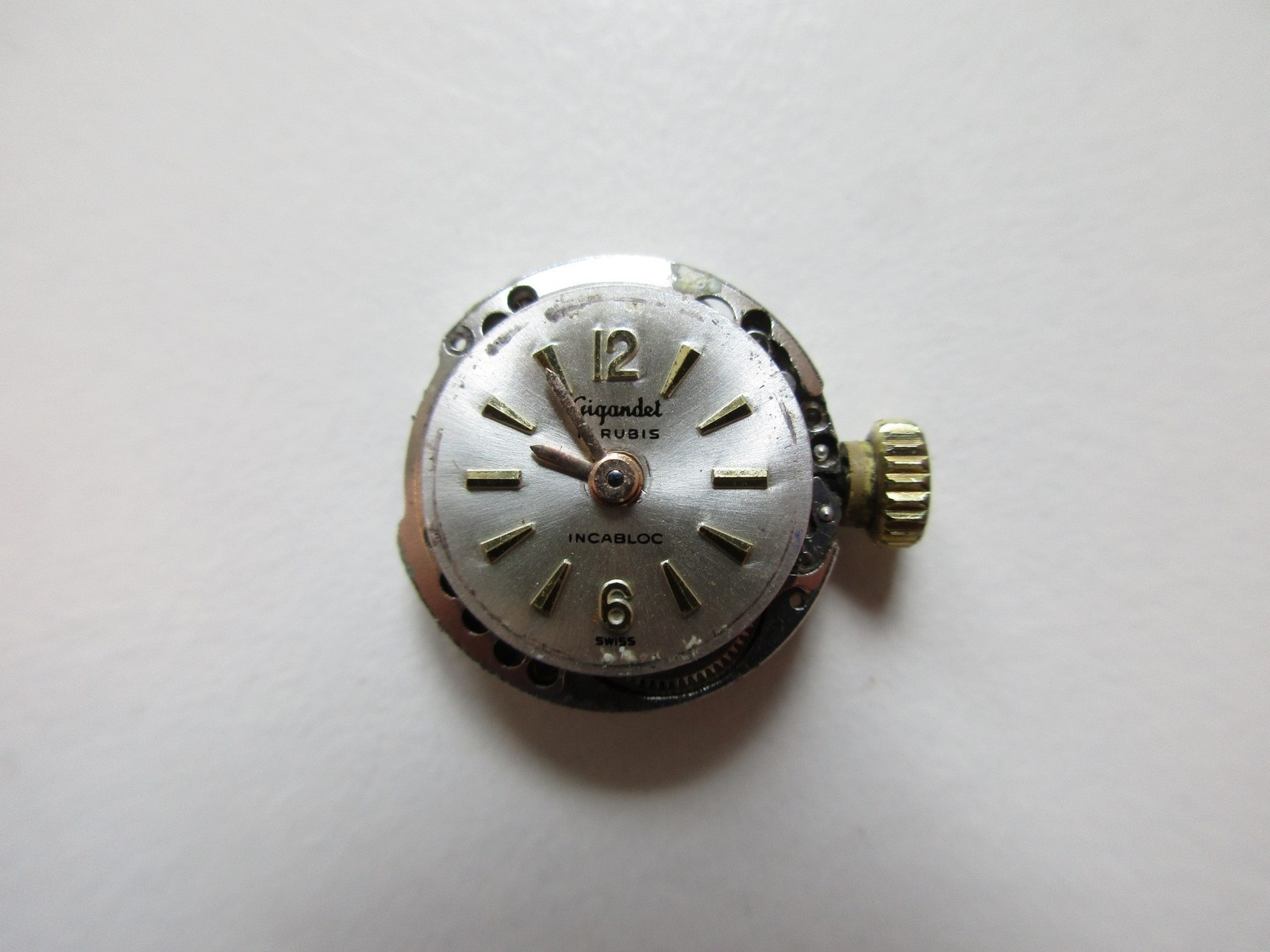 Felsa cal. 4062 Swiss vintage watch movement – Gigandet dial – running