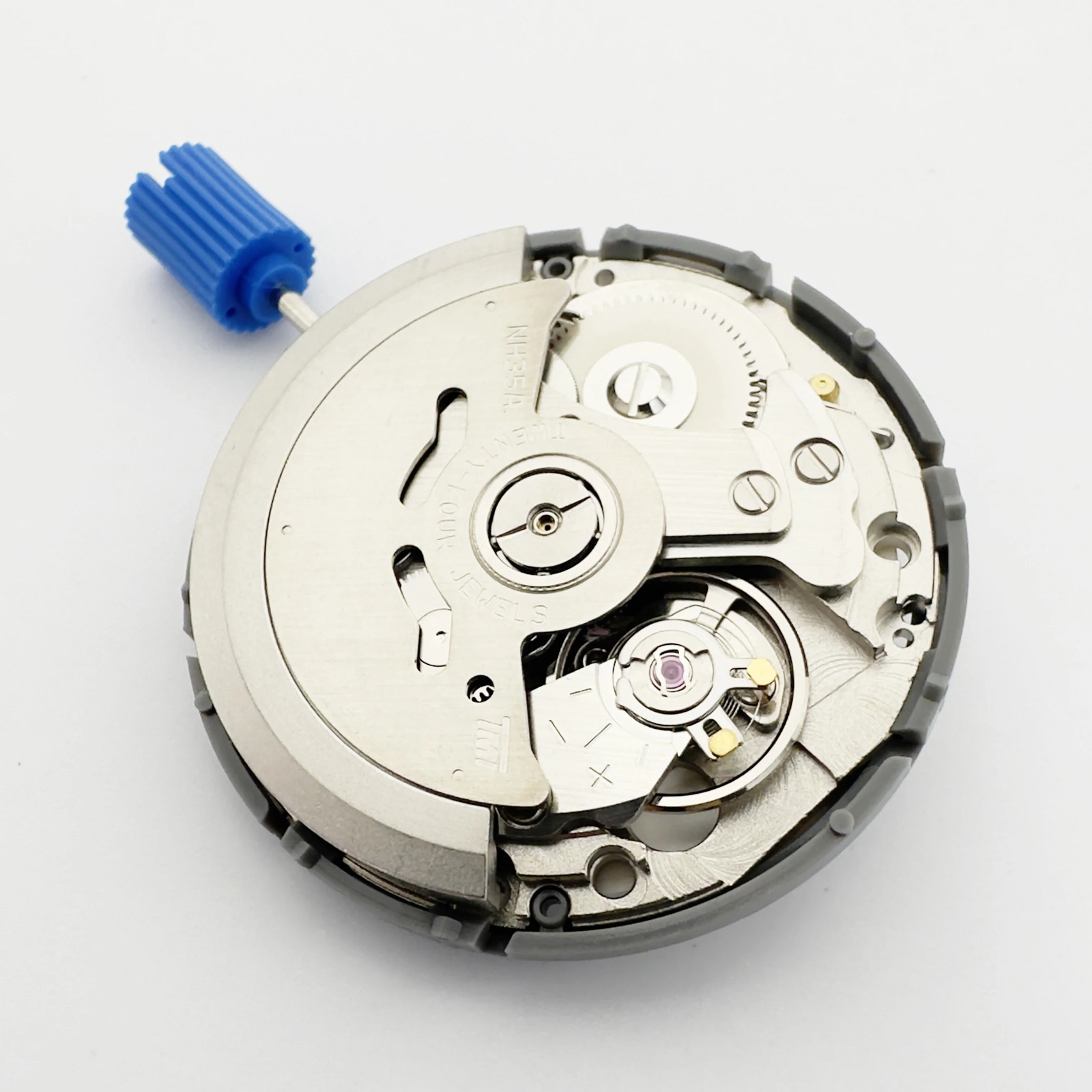 NH35A Movement at 3.0/3.8 O’clock White/Black Datewheel 24 Jewels High Accuracy
