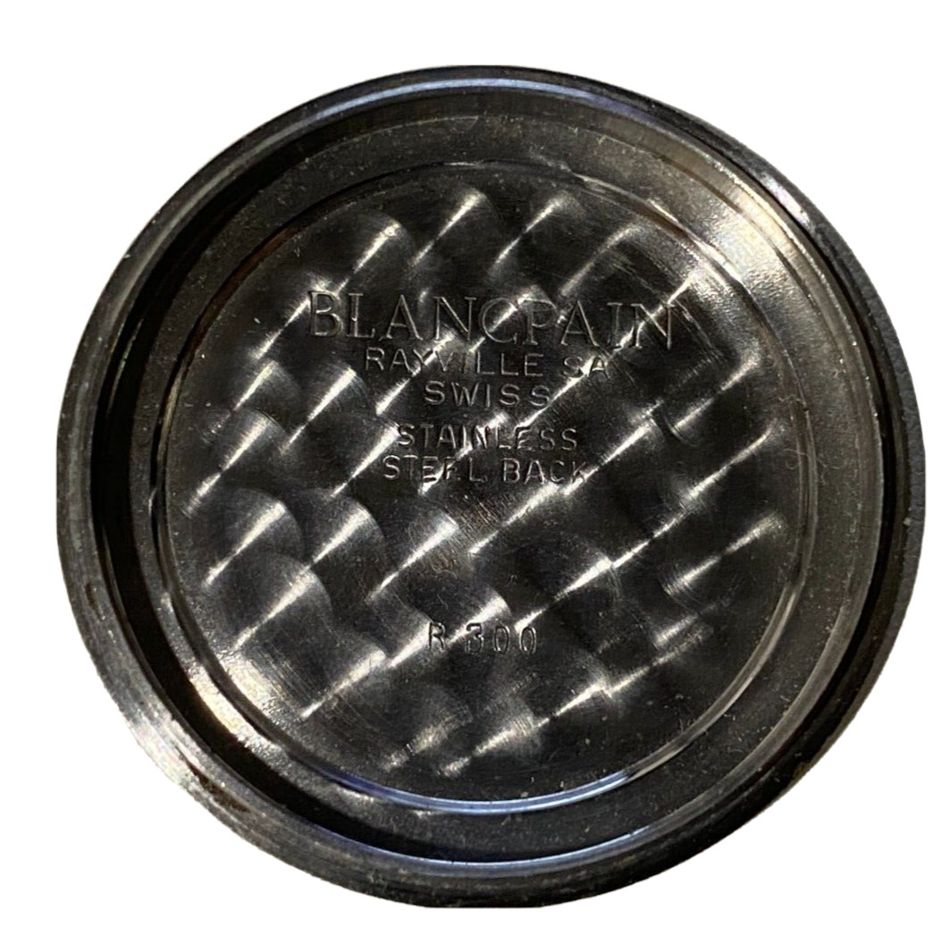 Blancpain Rayville SA Cyclotron R300 Backcase Steel 33.4mm