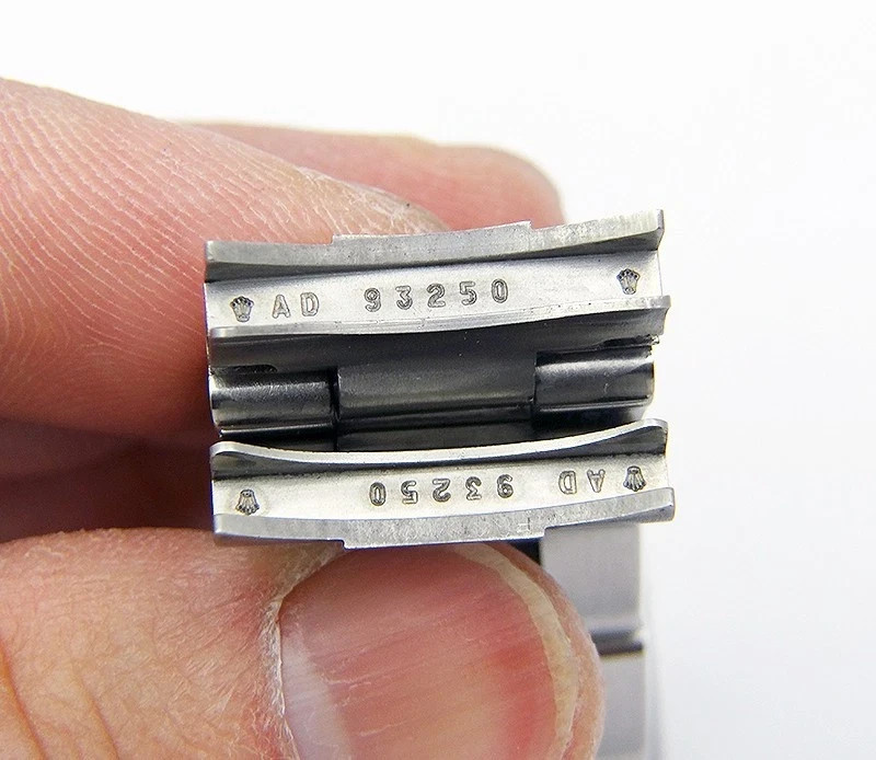 Genuine Rolex Submariner 93250 Buckle Deployant Clasp Bracelet & Solid End Links