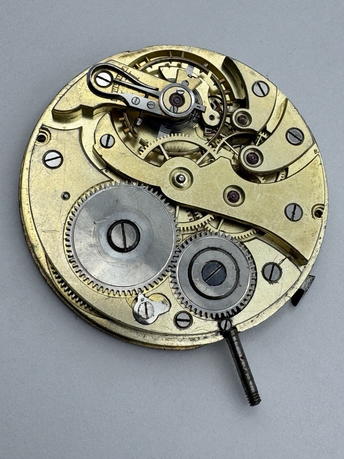 Pair Of High Grade Pocket Watch Movement For Parts Or Repair