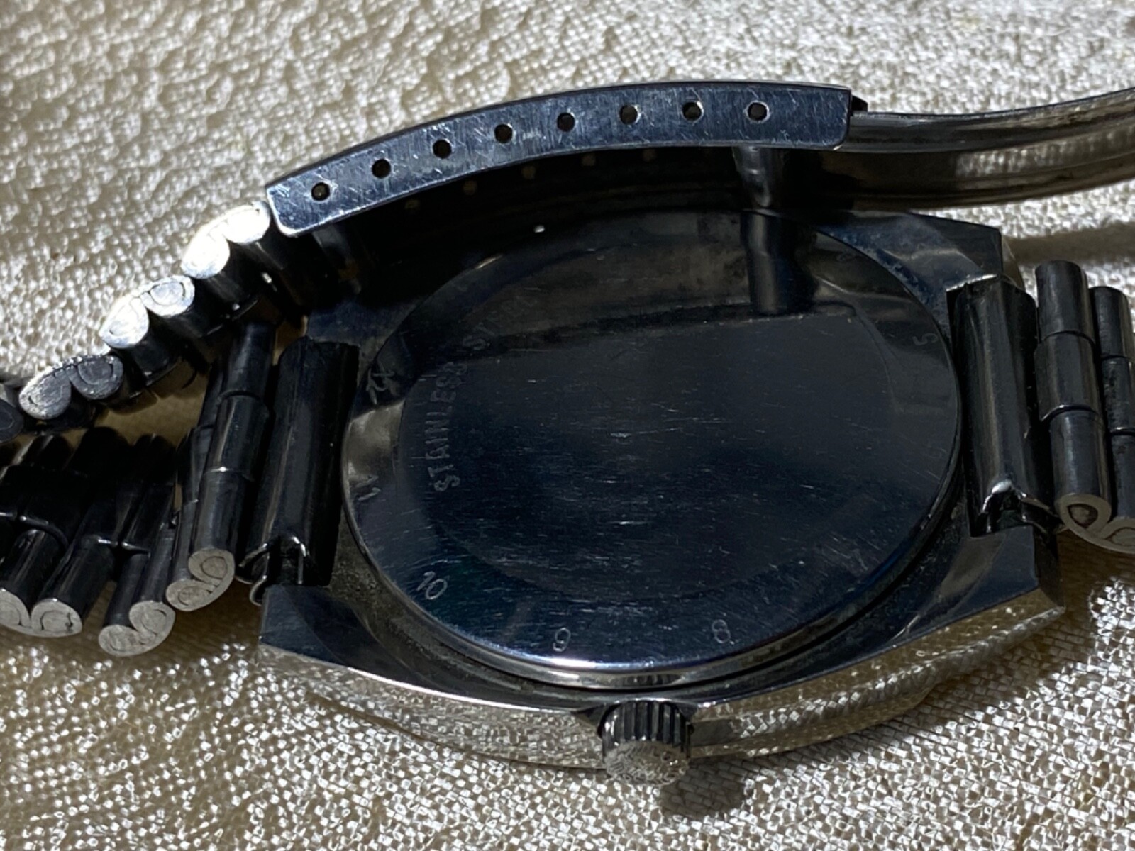 LONGINES ULTRONIC WATCH 6312 ESA 9162 FOR PARTS OR REPAIR.