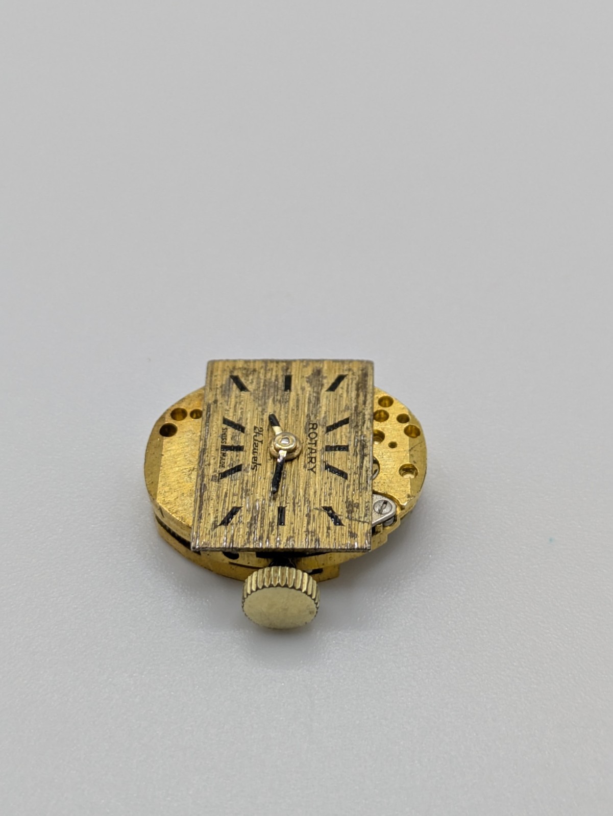 Rotary AS 1777 Manual Watch Movement 21 Jewels Swiss Untested 16.4mm