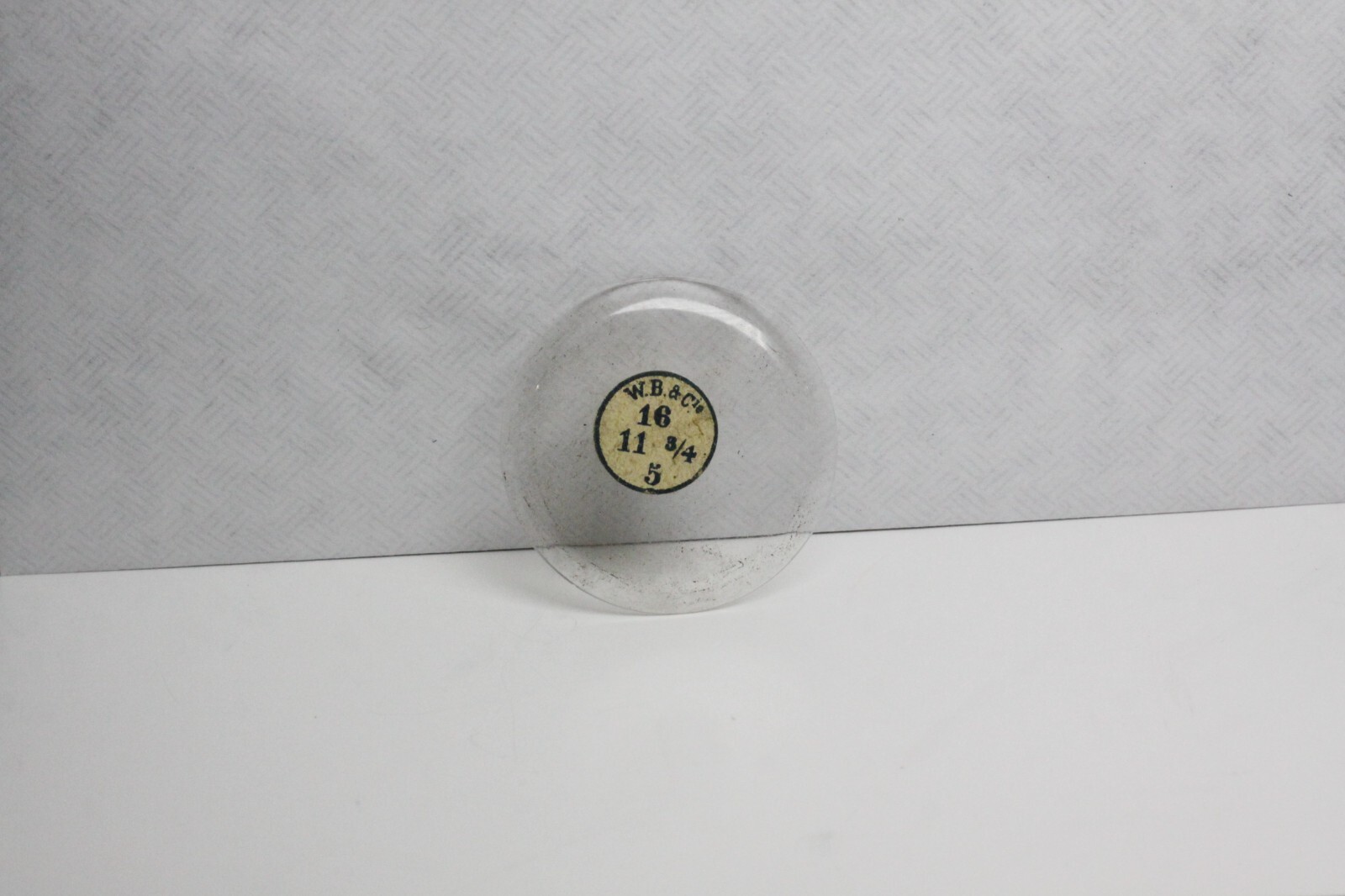 NEW OLD STOCK POCKET WATCH GLASS CRYSTAL 16 11 3/4 5 18t