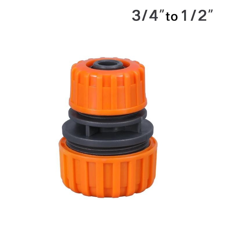 Hose Quick Connector Set 1/2″ & 3/4″ Coupler Adapter for Garden Pipes
