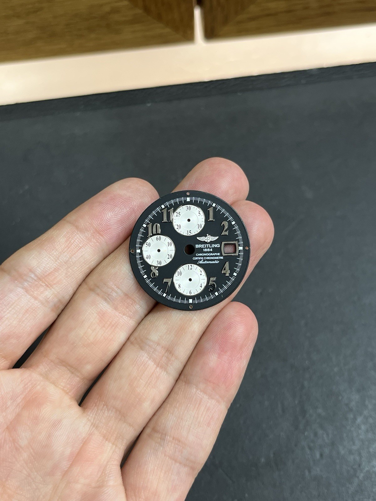 Genuine Breitling Chronomat Evolution 44mm Dial Black A13356