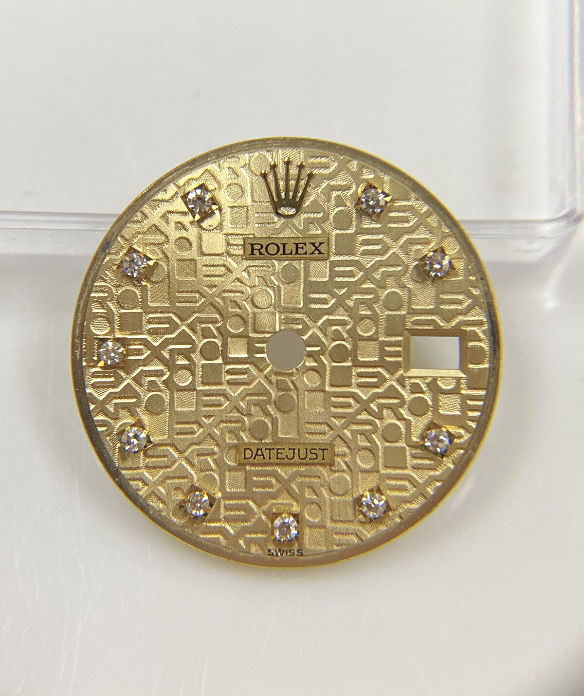 Genuine Rolex Factory Datejust 69173 69178 79173 Champagne Diamond Jubilee Dial