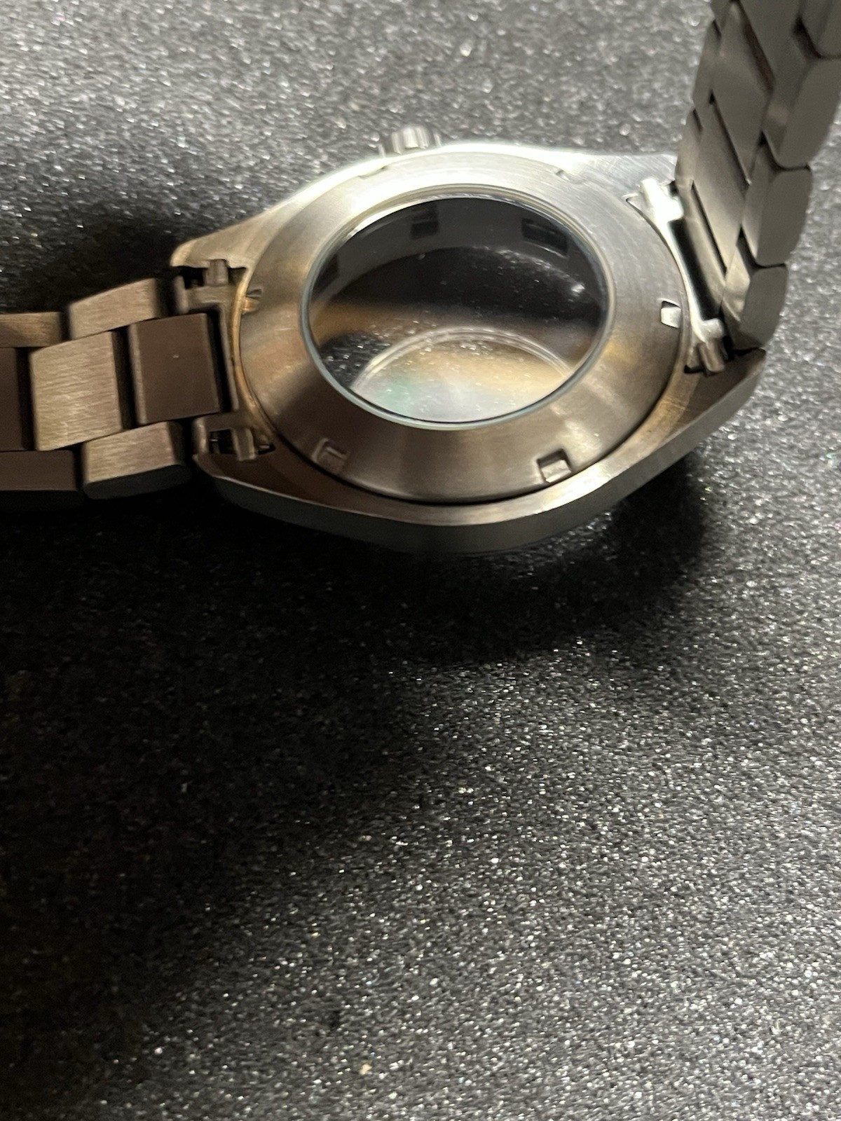 40mm Explorer Style Watch Case Bezel Stainless Steel Oyster Bracelet Parts