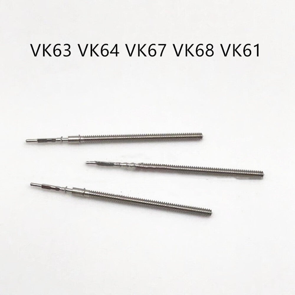 10PCS Generic Watch Winding Stems for VK61 VK63 VK64 VK67 VK68 Movement