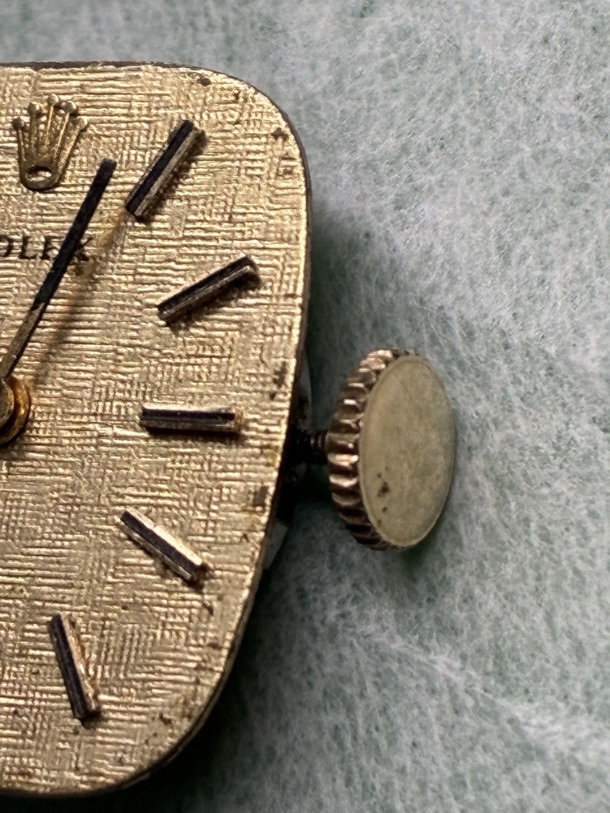 Vintage Rolex Caliber 1400 17-Jewel Wristwatch Movement Repair, Parts