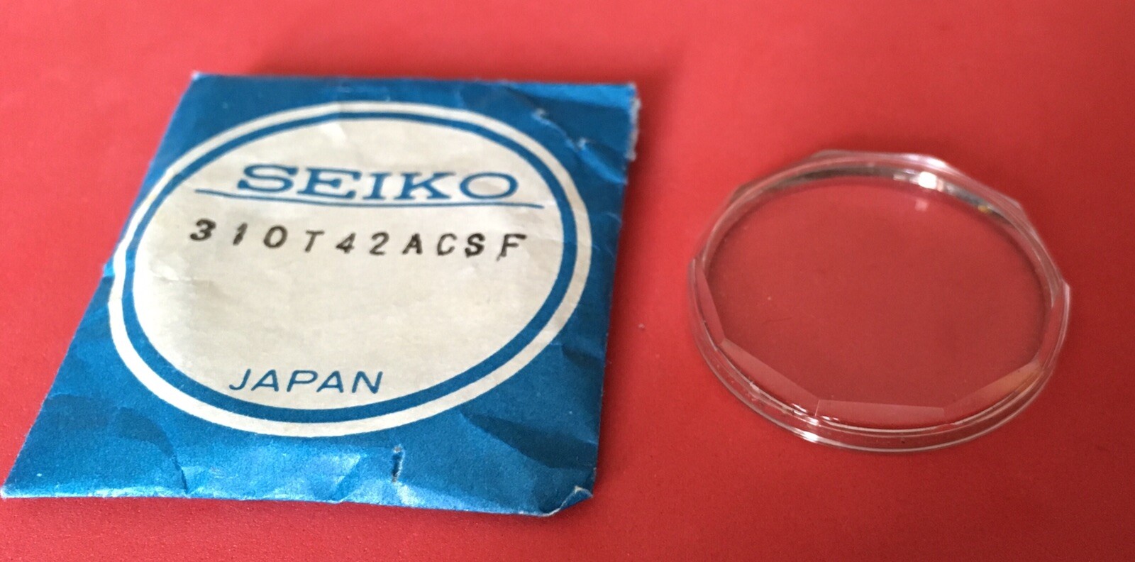 SEIKO-Original Part-Acrylic Crystal- ref.310T42ACS – Original Plastic Glass