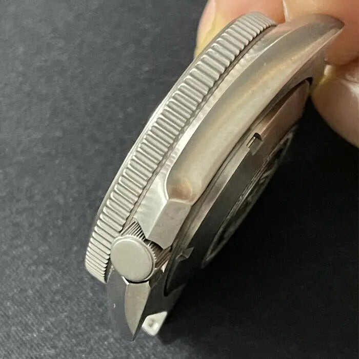 45mm Sapphire Glass Super Titanium Watch Case Fit NH35 NH36 SKX007/009 200atm