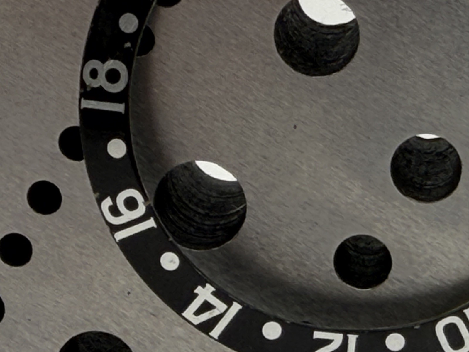 Genuine Rolex GMT Master Faded 16700 16710 16760 Black