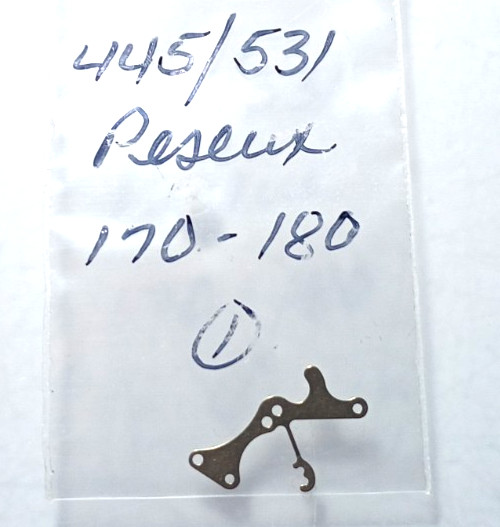 Peseux 170 180 Setting Lever Spring Set Bridge watch part #445/531