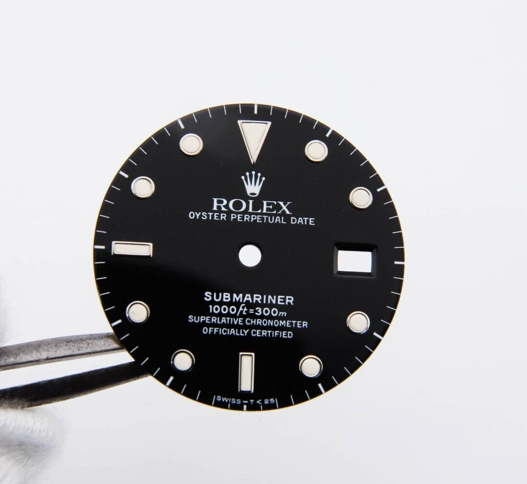 EXCELLENT Rolex Black Tritium Dial Submariner 16800 168000 16610 cal 3035 3135