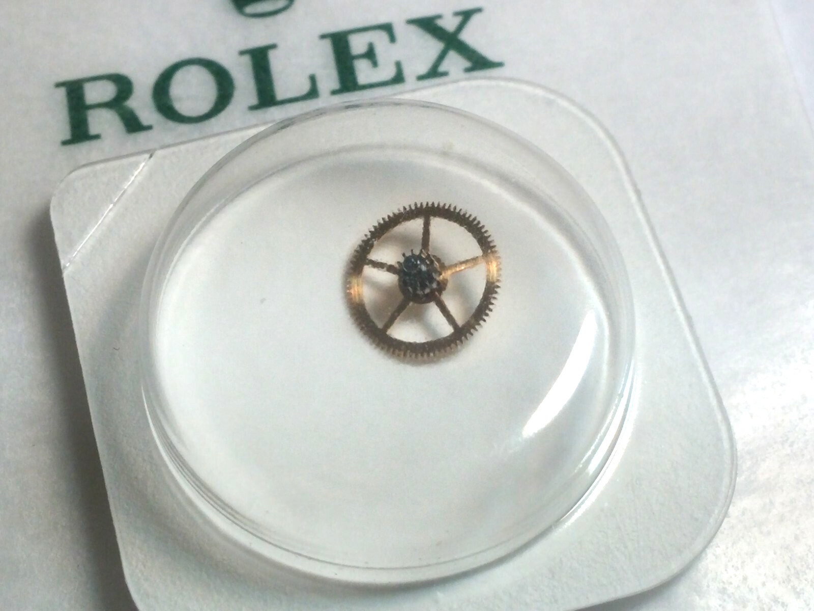 NEW Rolex 3130 330, 3135 330 great wheel SEALED, for watch repair, Genuine Authe