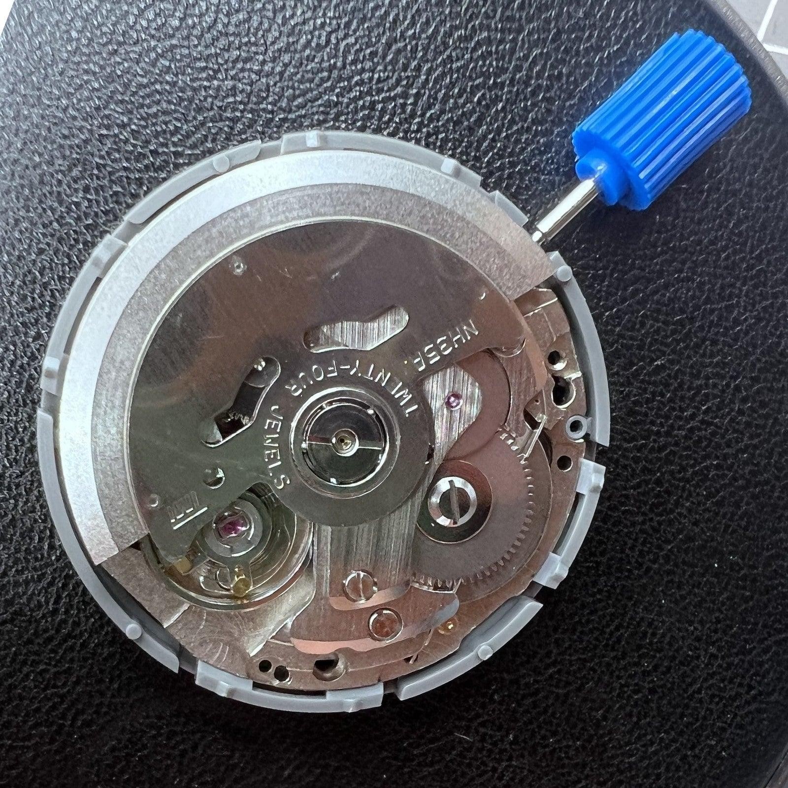 Japan Seiko NH35 Automatic Mechanical Movement High Accuracy White Disk