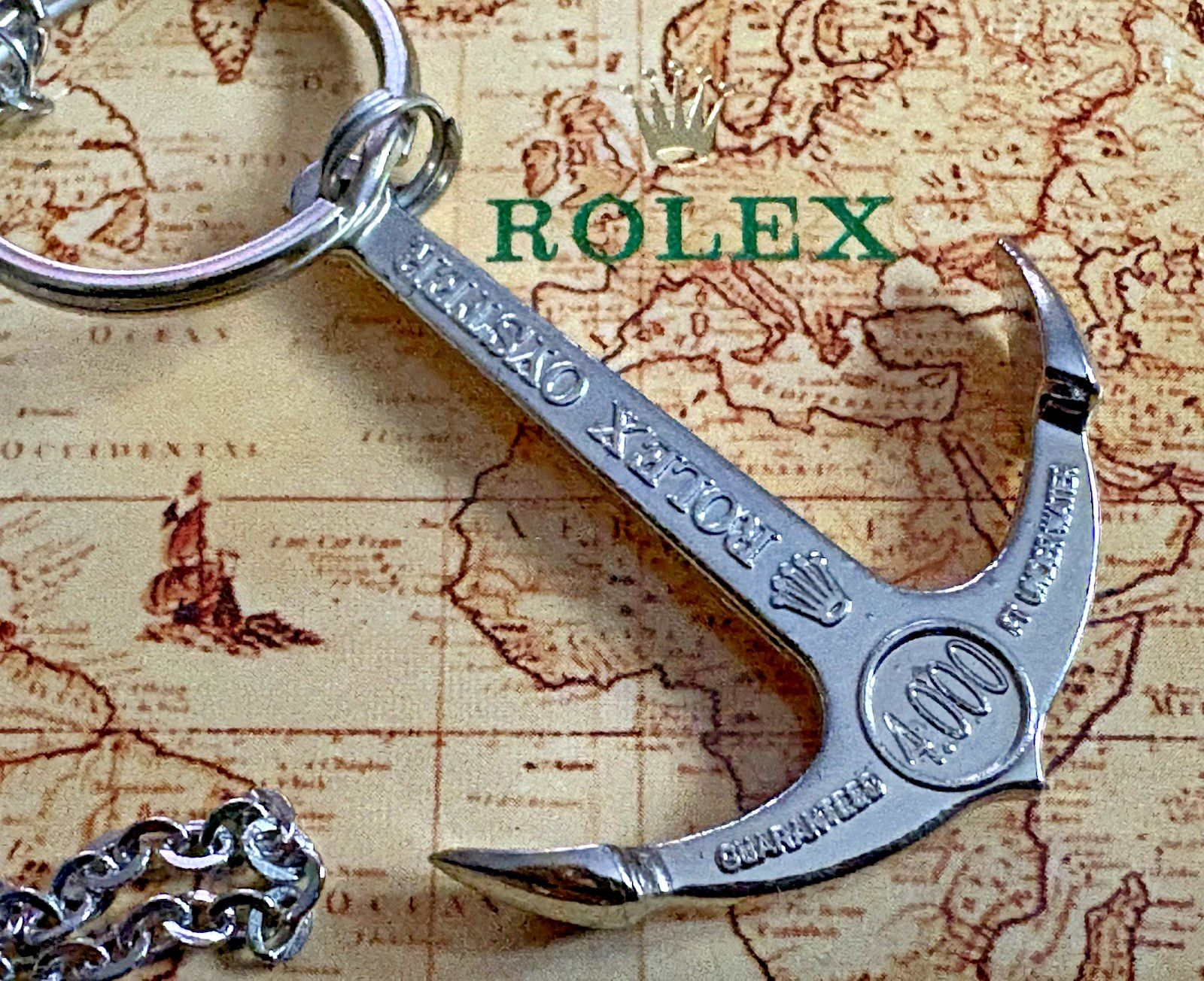 ROLEX SEA DWELLER Anchor 1220 Metres 4000 Ft 16600 16660 TRIPLE SIX SEADWELLER