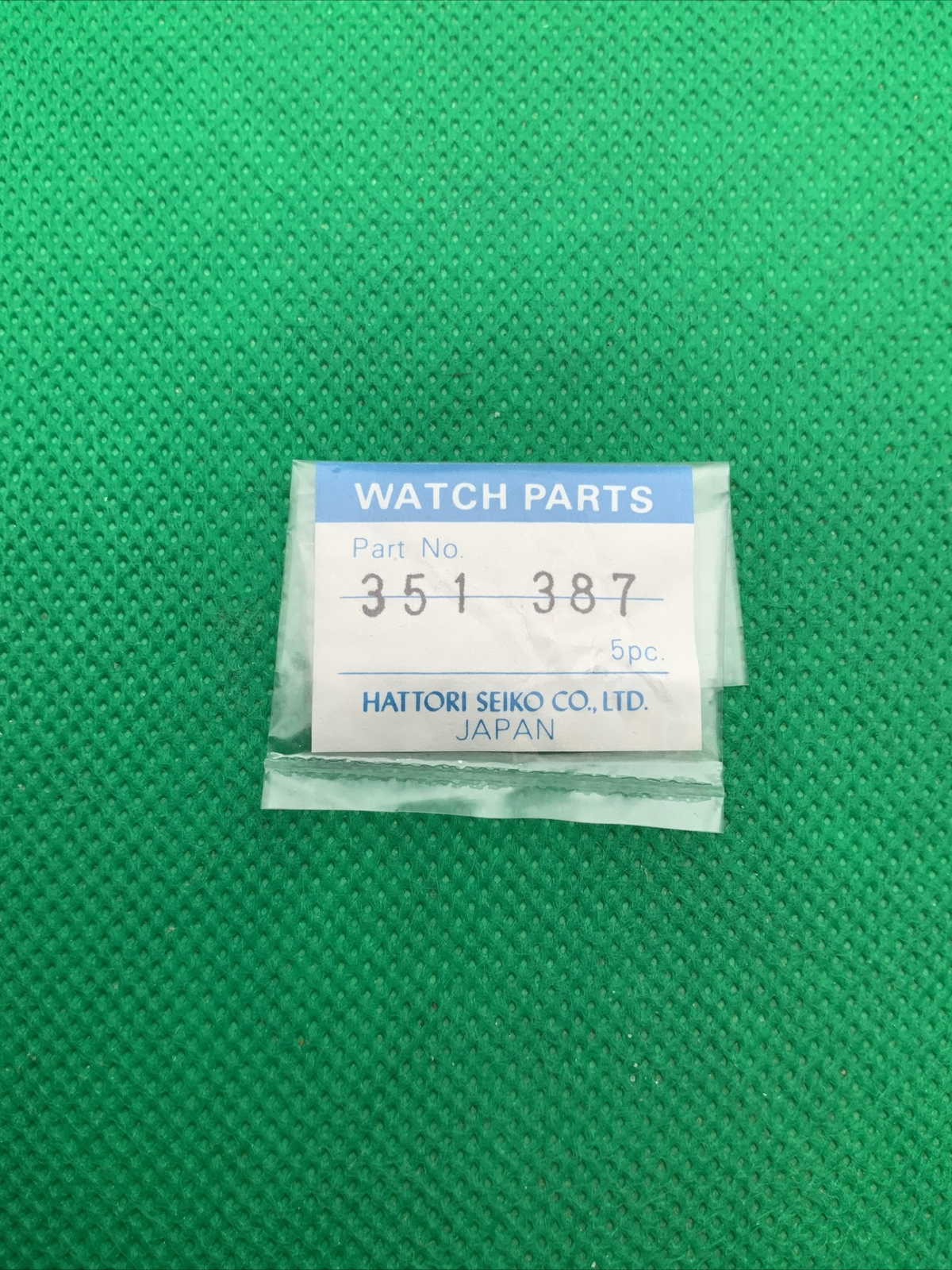 Genuine Seiko 351 387 Stem Watch Part, 351387 (1 Pc)