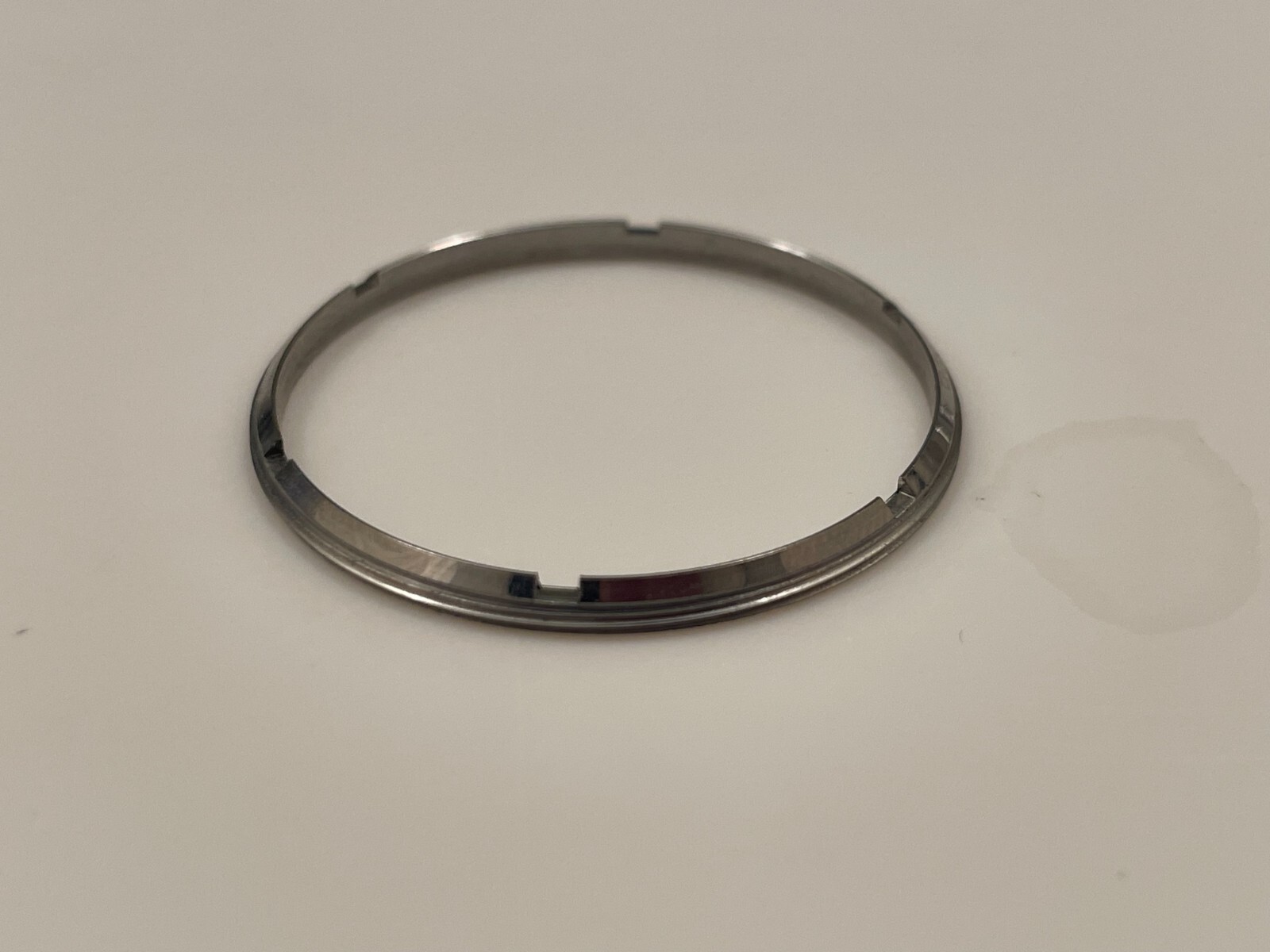 Bulova Accutron TWO Case Back Rings for watch, 214 CAL 2182 for parts stainless