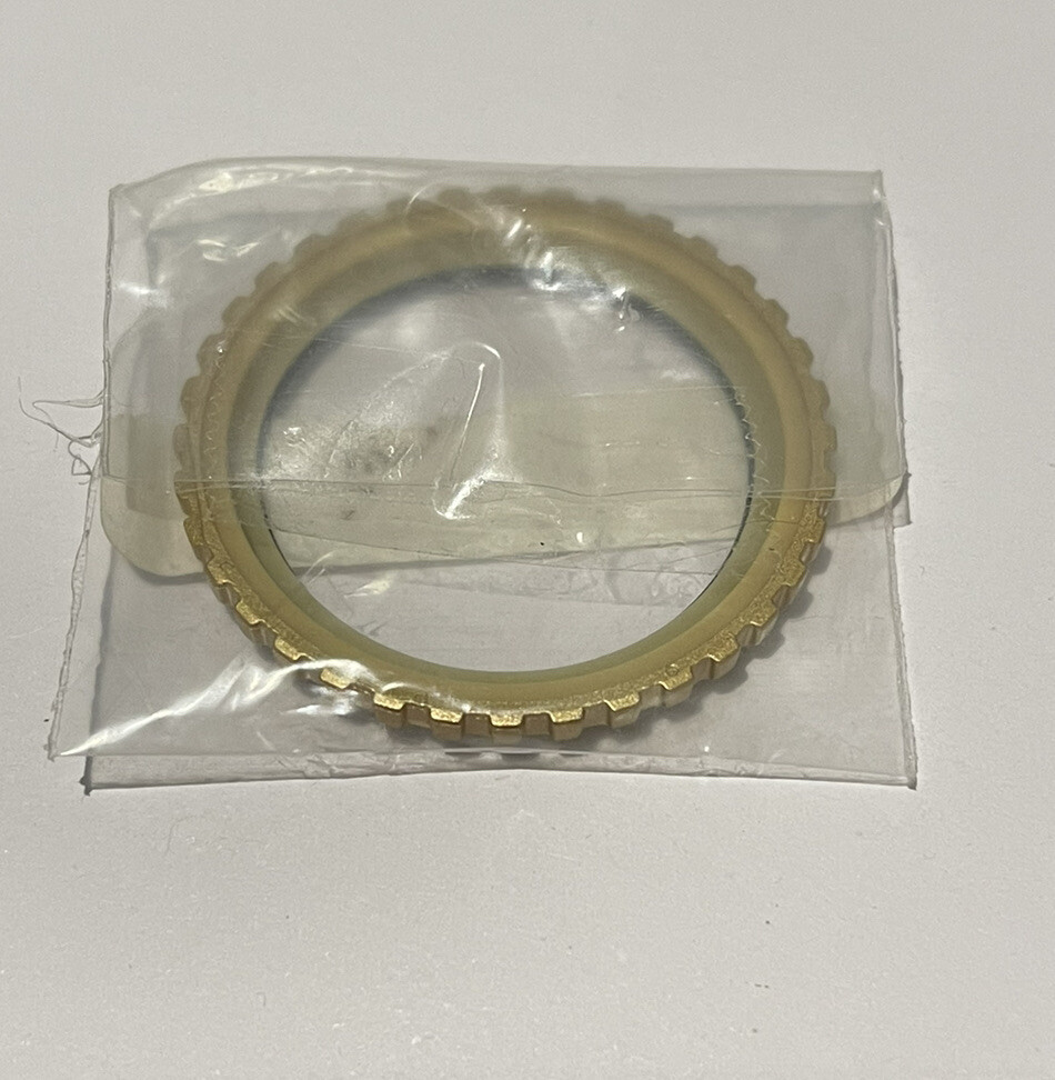 New Genuine Seiko Yellow Gold Tone Plastic Rotating Bezel Part 8631-5924