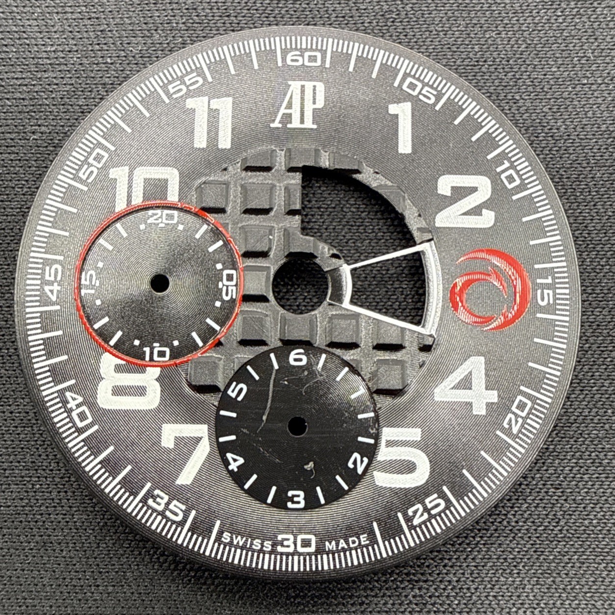 Audemars Piguet AP Alinghi Royal Oak Offshore Chronograph Watch Dial Part