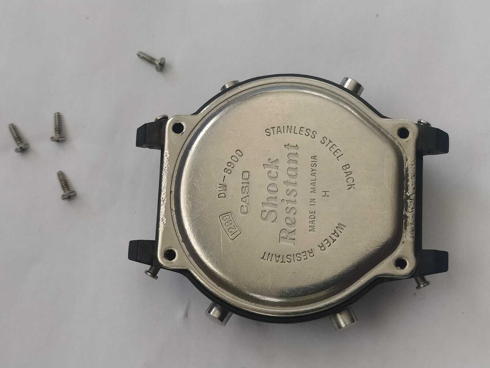 Casio DW-6900 G-SHOCK CASIO QW-1289 Case Used