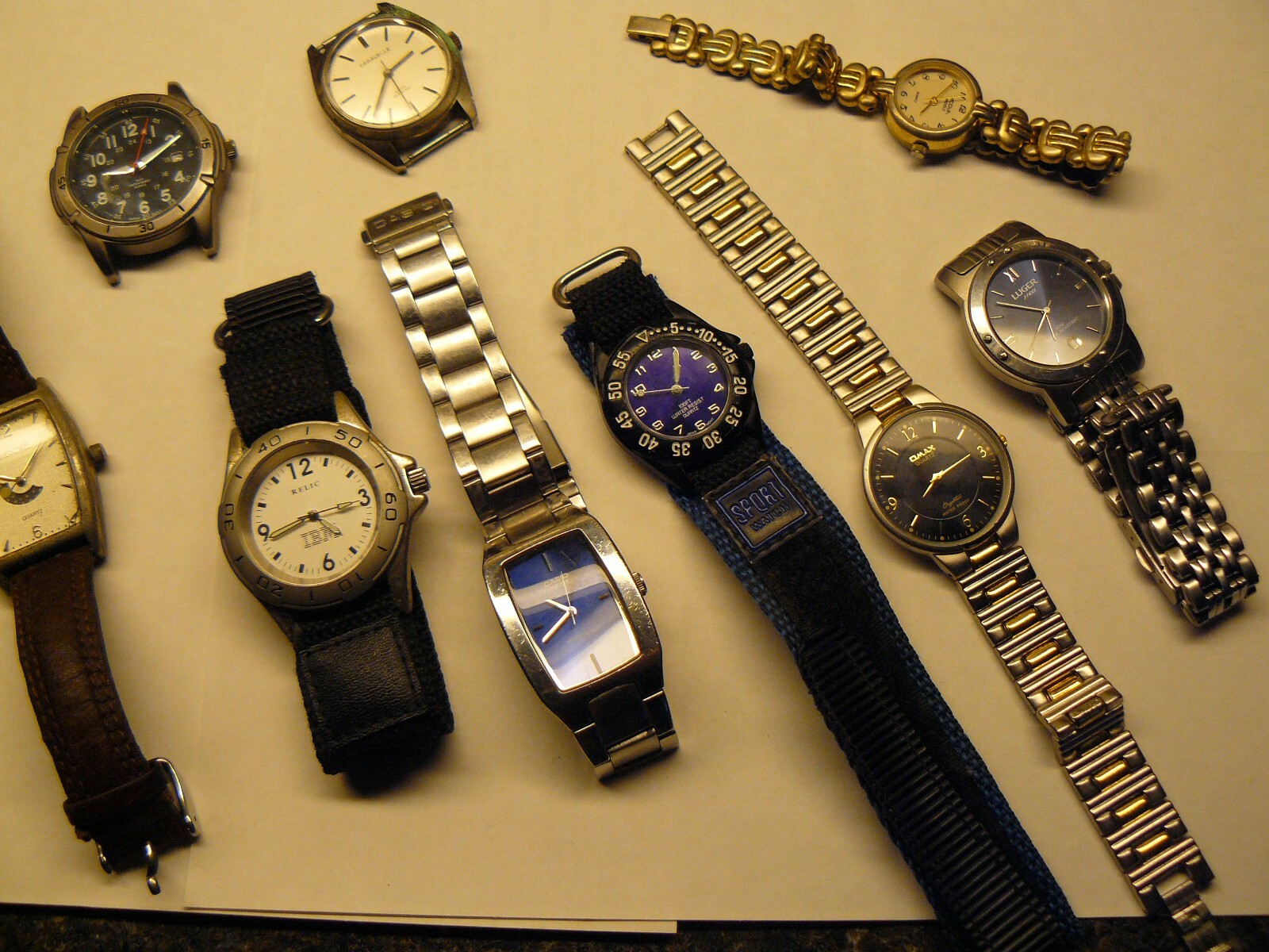 lot of wrist watches