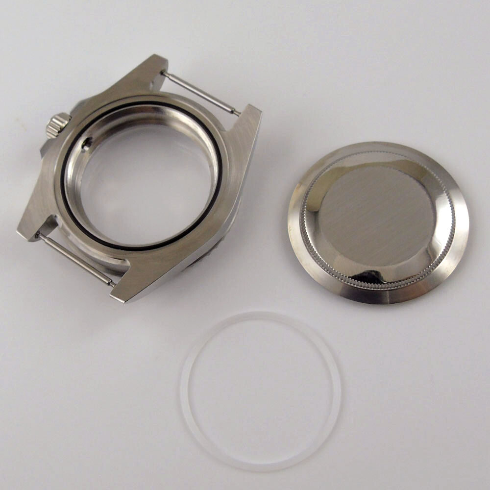 Automatic Watch Case Sapphire Glass 40mm Fit NH35 Miyota8215 2813 ETA2824 PT5000