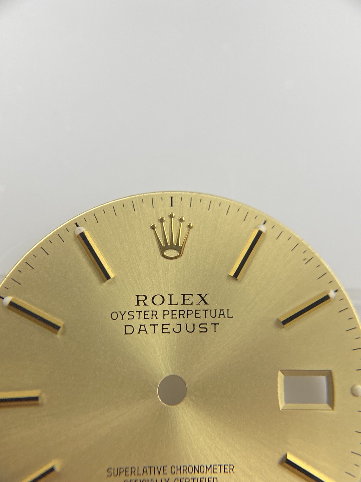 Genuine Rolex Datejust 36mm 16013 16233 Cal 3035/3135 Champagne Gold Dial