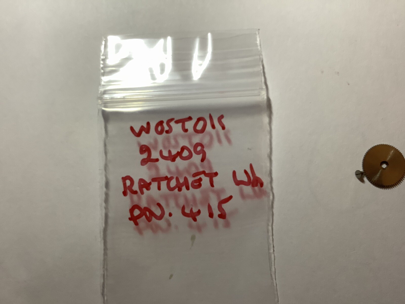 CLASSIC WATCH PARTS. . WOSTOK 2409/ 2409A /2414 Ratchet Wheel