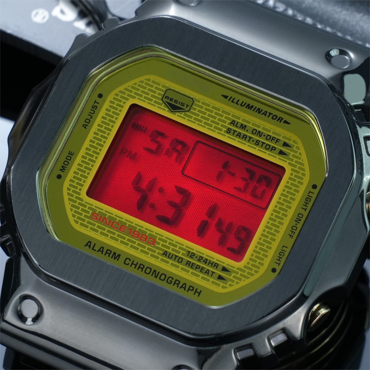 For CASIO GW-M5610 GMW-B5000 DW5600 Modified Dial Color DIY Replace Metal Mesh