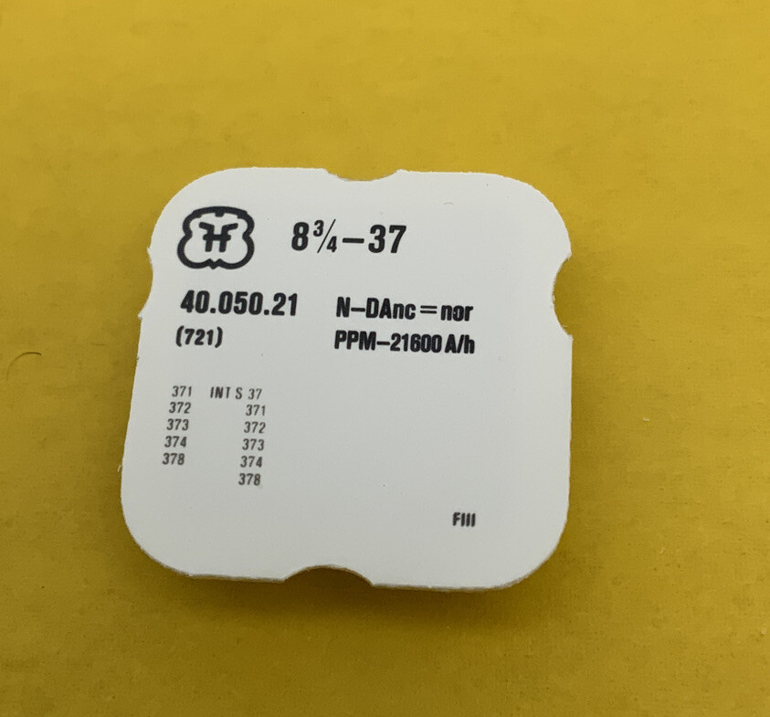 Font 8 3/4 37 Balance complete 721/1990 New Old Stock