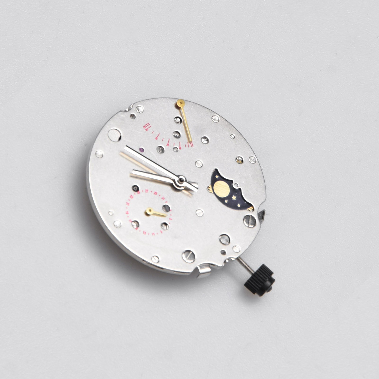 ST2153 Automatic Movement Moon Phase Date Power Reserve 32 Jewels 40h 28800 DIY