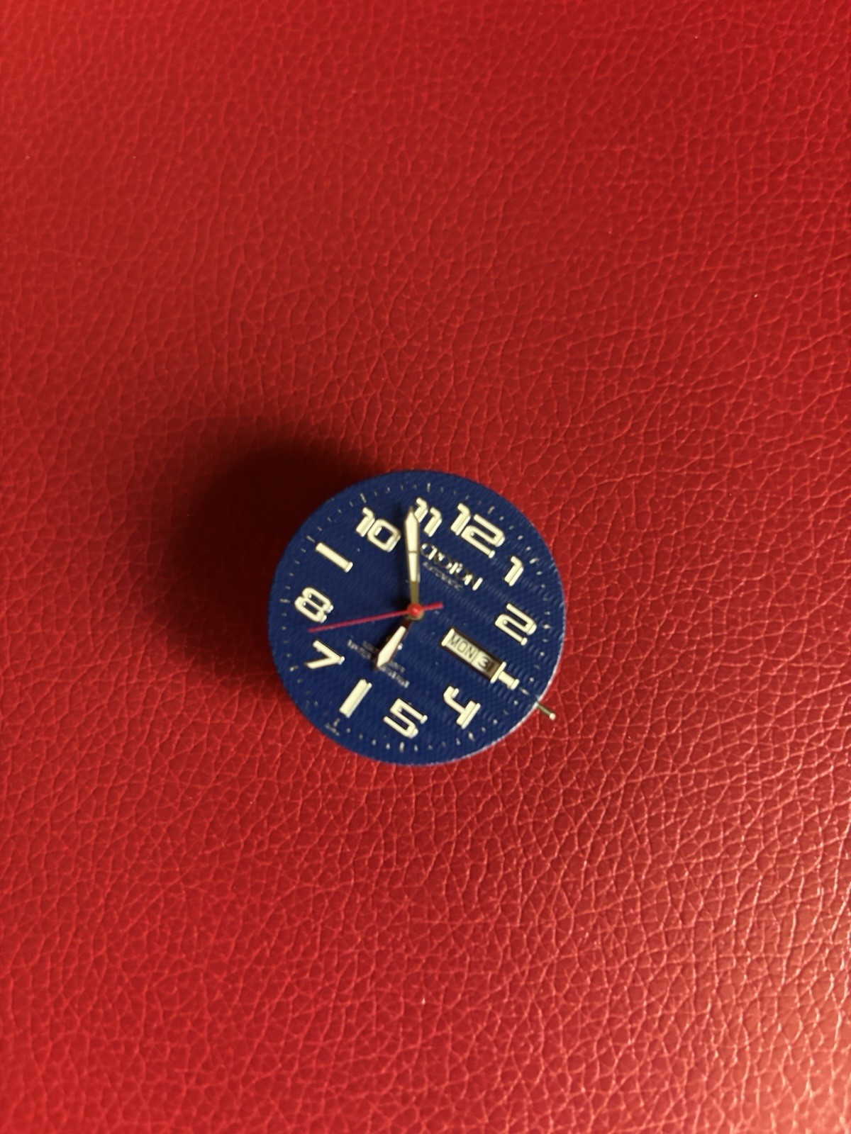 34mm Croton Watch Dial With Hands And Partial Miyota Movement