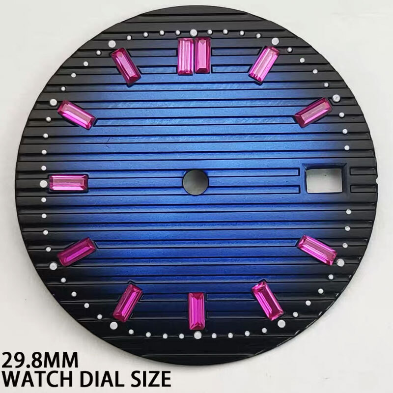 29.8mm Sterile Dial Face Fit NH35A NH36A 7s26 Automatic Watch Part Accessories
