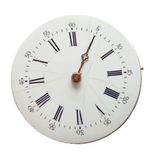 Pocket Watch Movement Swiss High Grade Keywind 29.3mm Good Balance parts restore