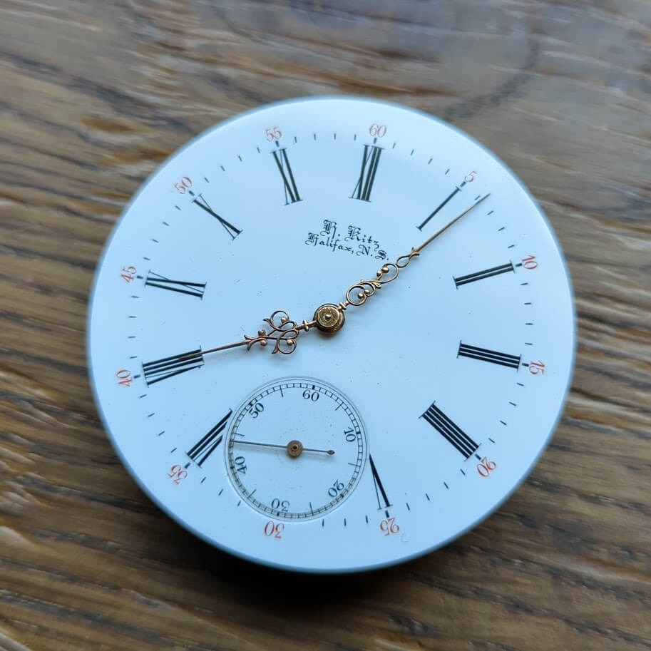 Longines Private Label for Henry Kitz, Halifax NS Pocket Watch Movement (Wi4)