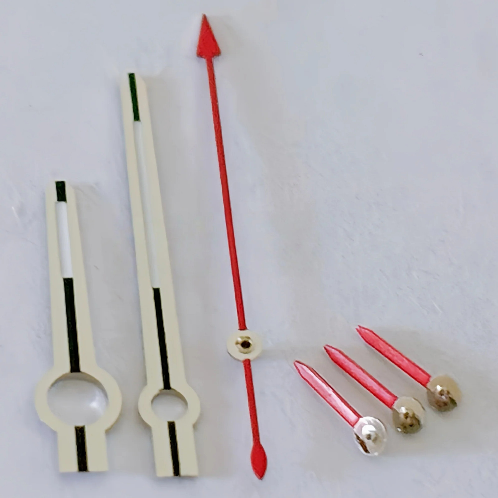 Silver+Red Lume Watch Hands for 116500/02/03/05/08/09 ETA/Dandong 7750 Movement