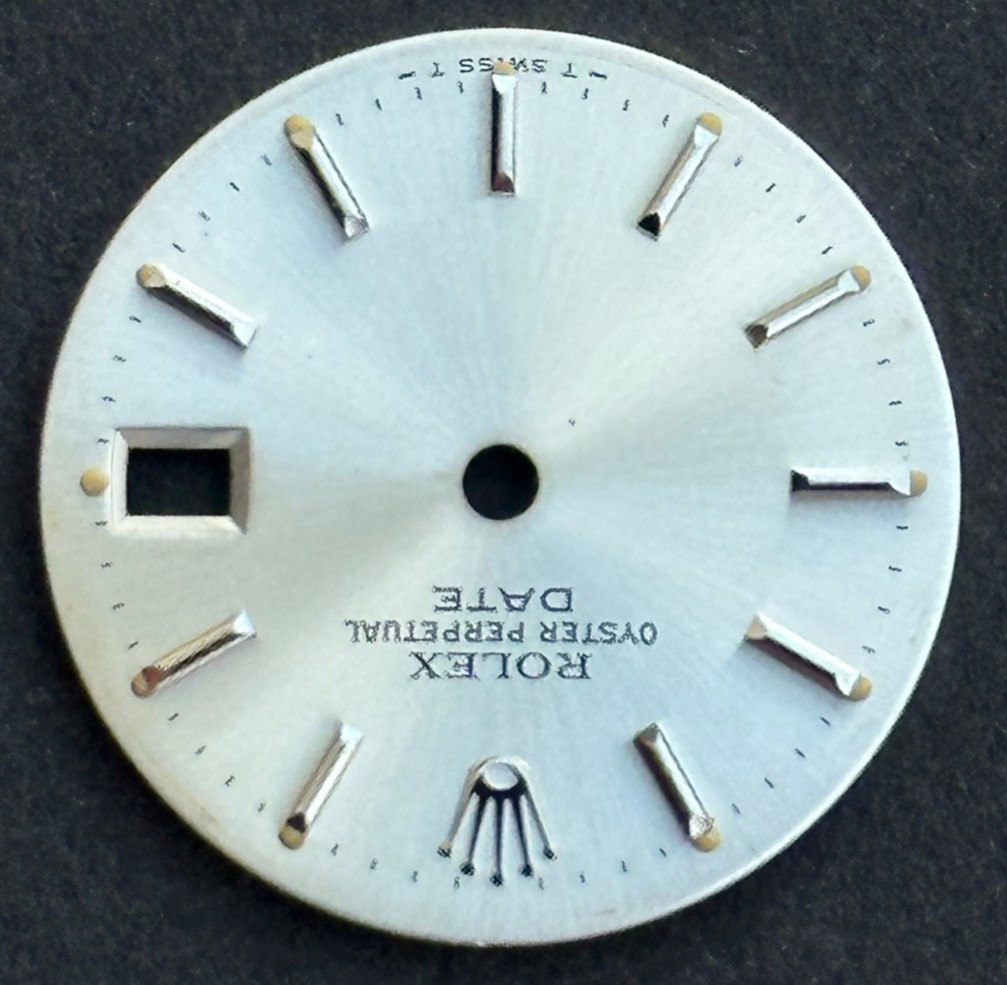 Vintage Rolex Oyster Perpertual Date Watch Dial For 26mm Case 6517 6519 6917