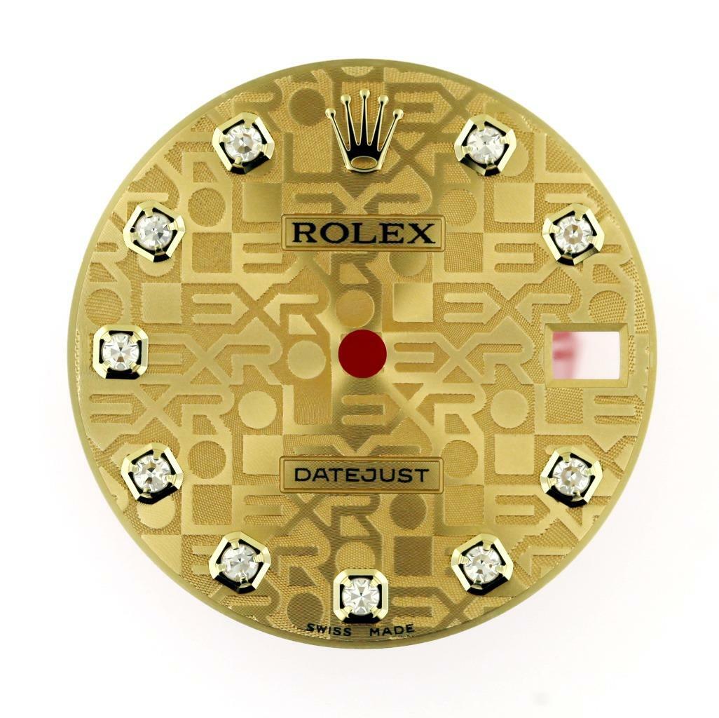 Rolex Midsize Datejust 31mm 178273 178243 Champagne Jubilee Diamond 2/T #A24
